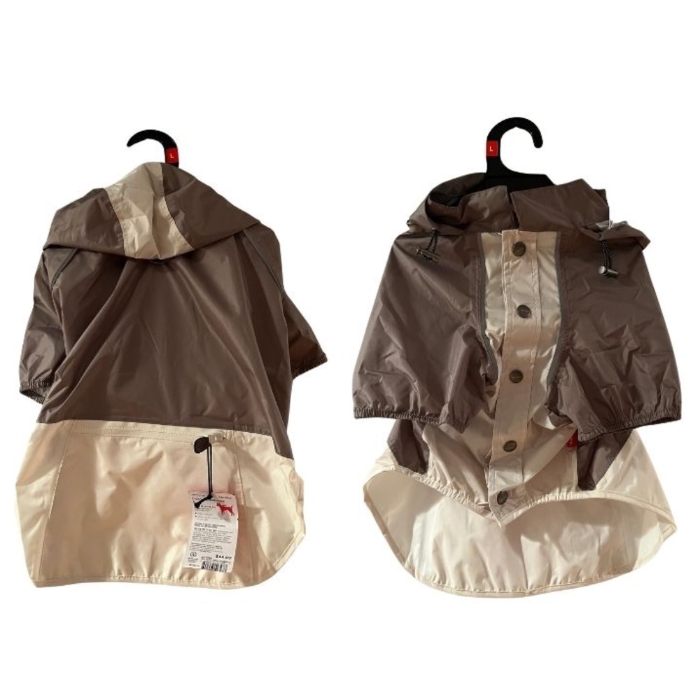 Reddy Tan/Ivory Windbreaker Jacket